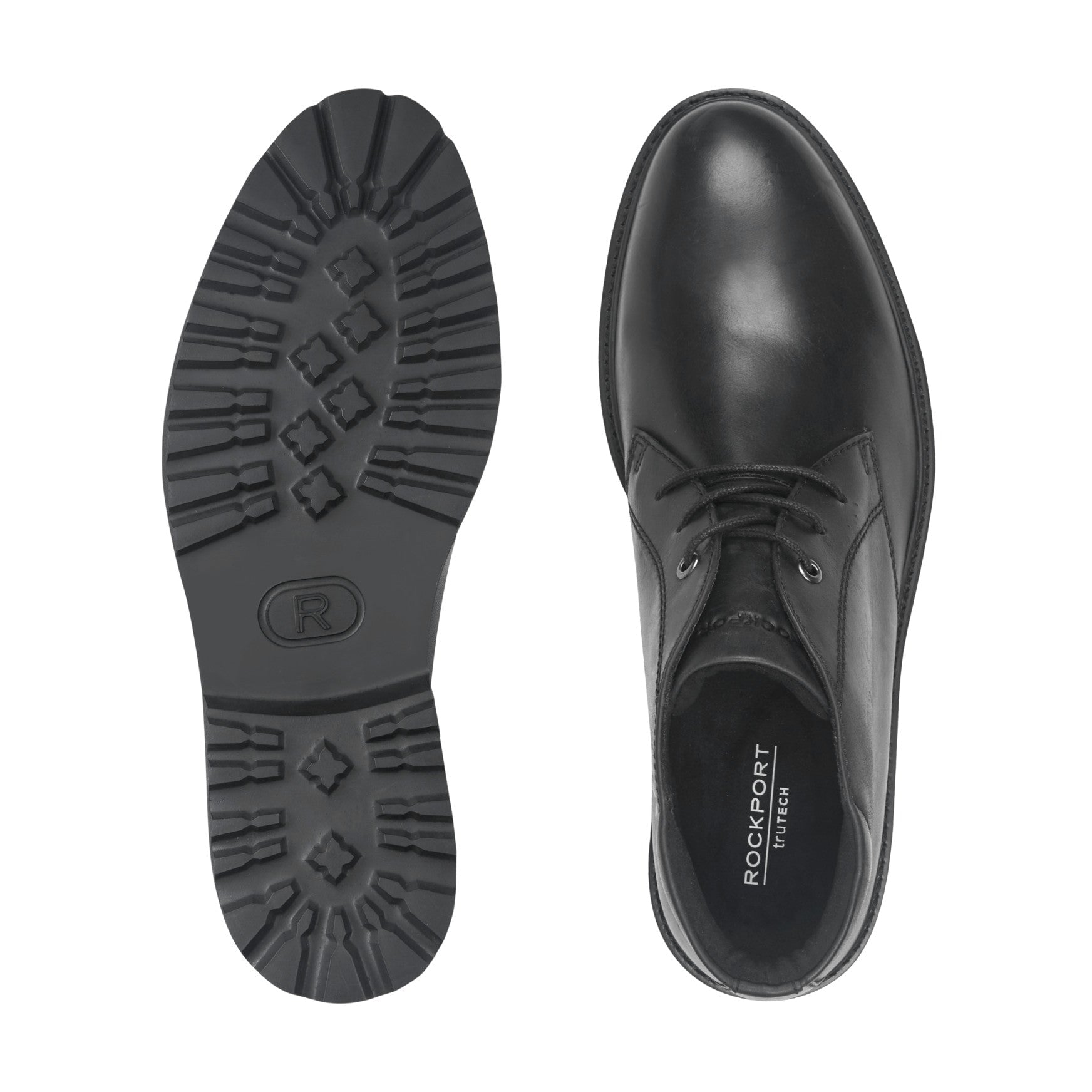 Rockport Merrick Men's Waterproof Leather Chukka Boots - Black Leather - View 5