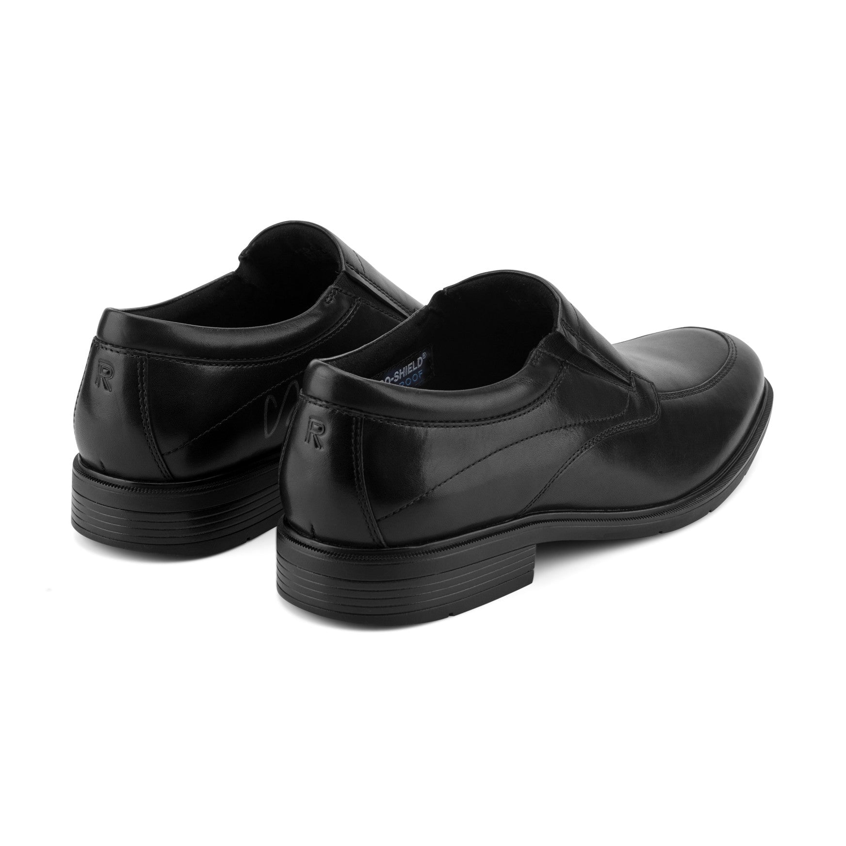Rockport Odell Men's Waterproof Slip-On Loafers - Black Leather - View 3