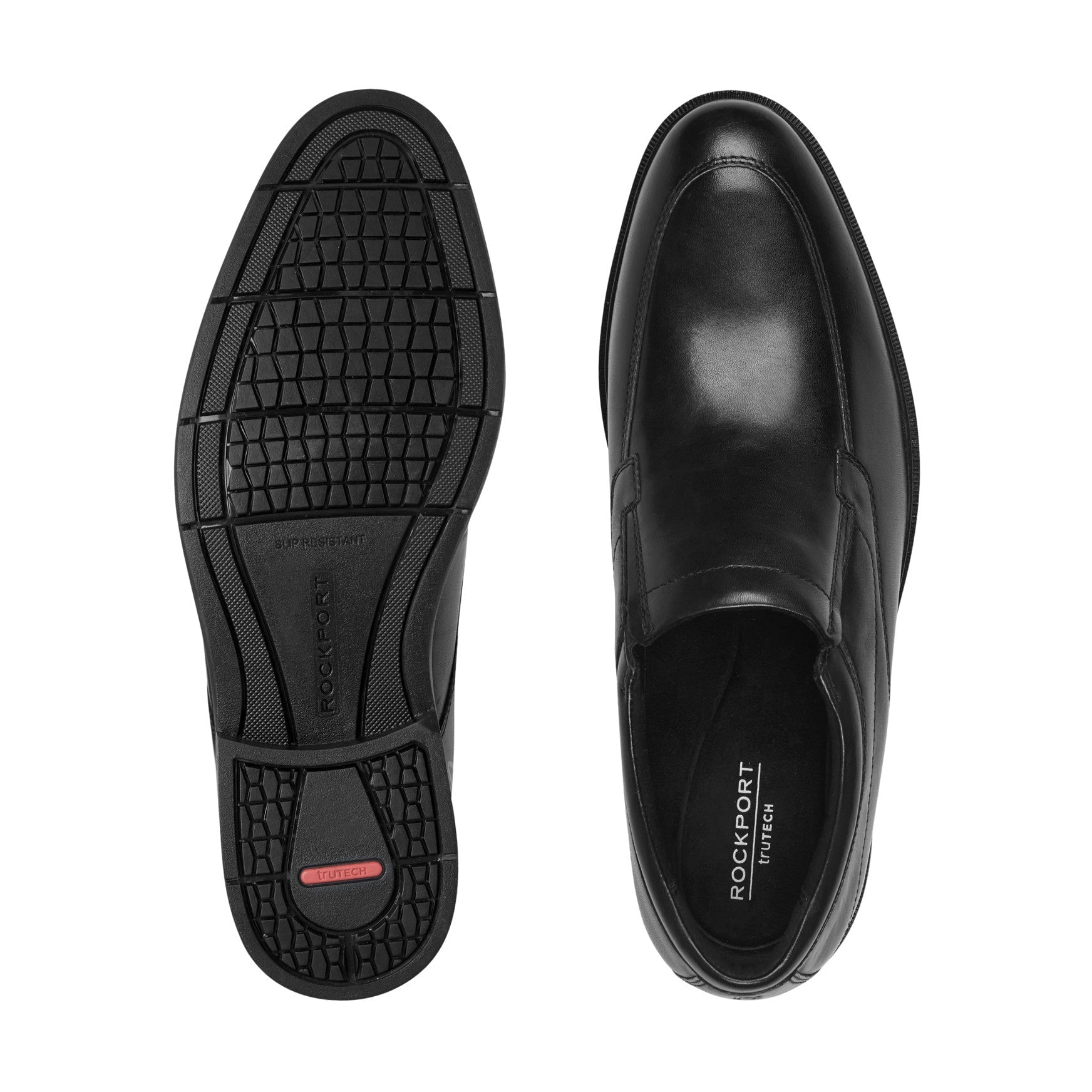 Rockport Odell Men's Waterproof Slip-On Loafers - Black Leather - View 5
