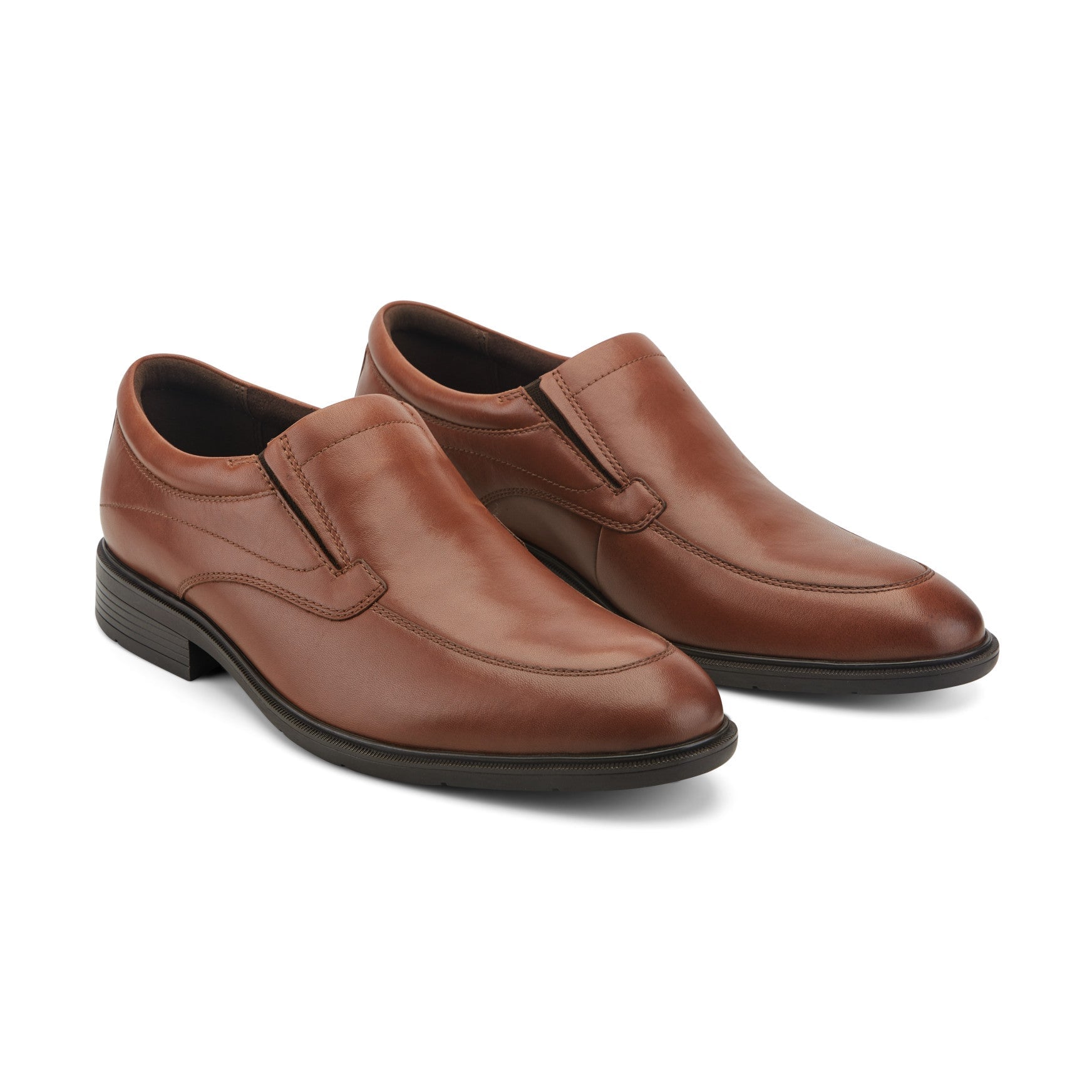 Rockport Odell Men's Waterproof Slip-On Loafers - Dark Natural Leather - View 2