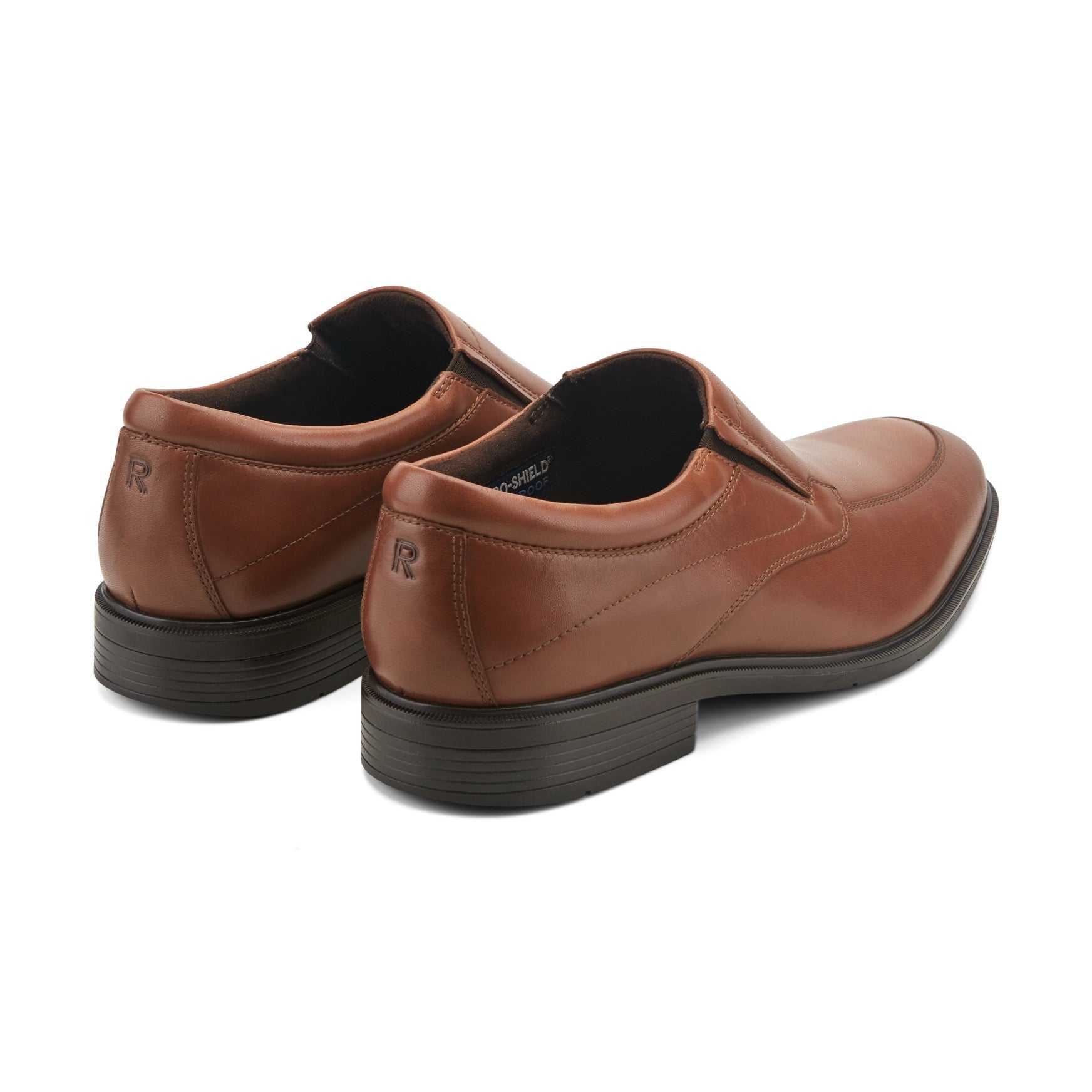 Rockport Odell Men's Waterproof Slip-On Loafers - Dark Natural Leather - View 3