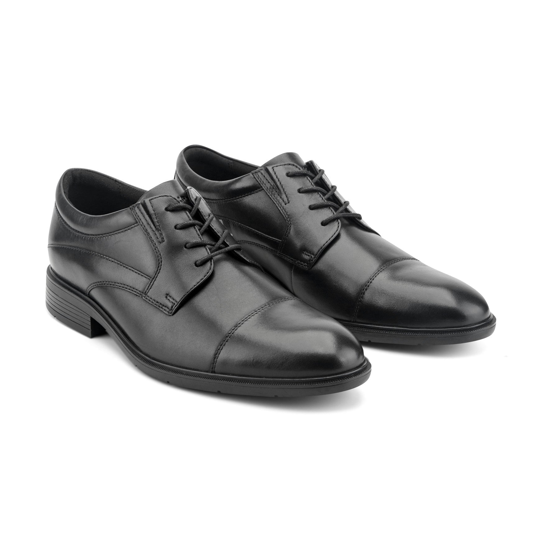 Rockport Orson Men's Waterproof Cap-Toe Oxfords - Black Leather - View 2