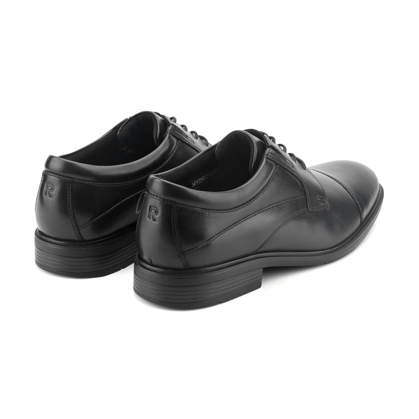 Rockport Orson Men's Waterproof Cap-Toe Oxfords - Black Leather - View 3