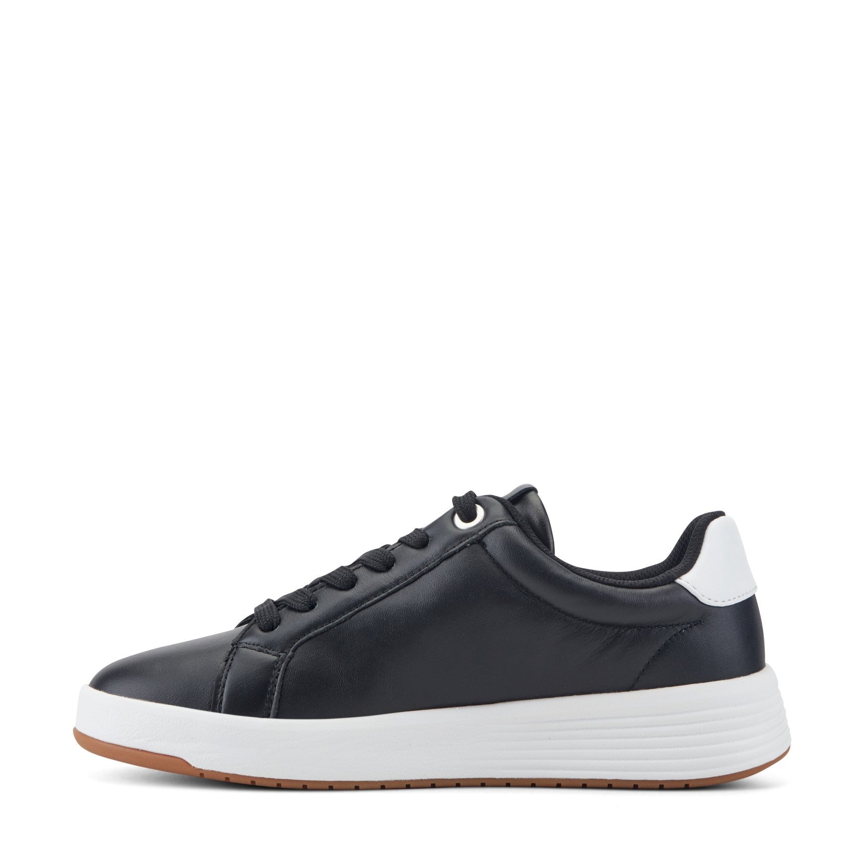 Rockport ProWalker Elara Cushioned Arch Support Women's Casual Sneaker - Black Leather - 4