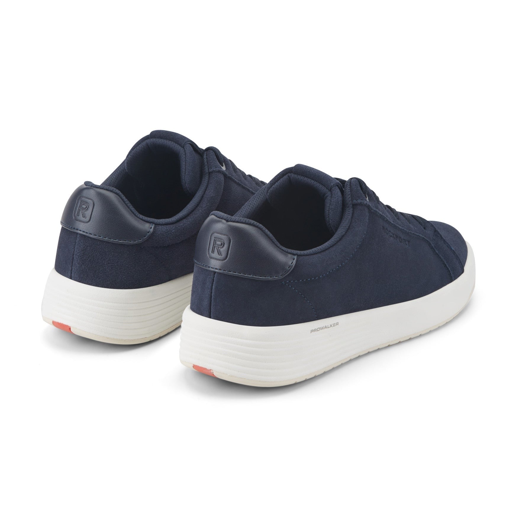 Rockport ProWalker Elara Cushioned Arch Support Women's Casual Sneaker - Dark Blue Suede - 3