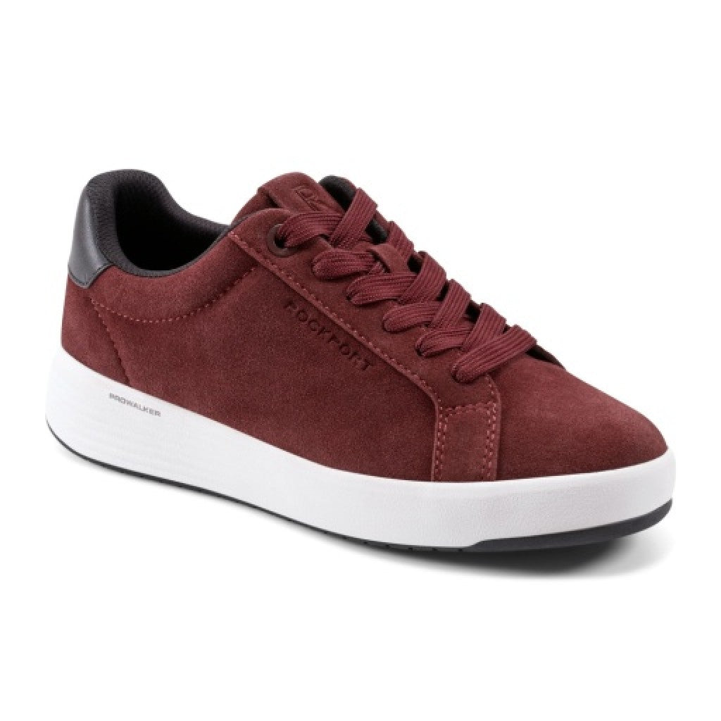 Rockport ProWalker Elara Cushioned Arch Support Women's Casual Sneaker - Dark Red - 1