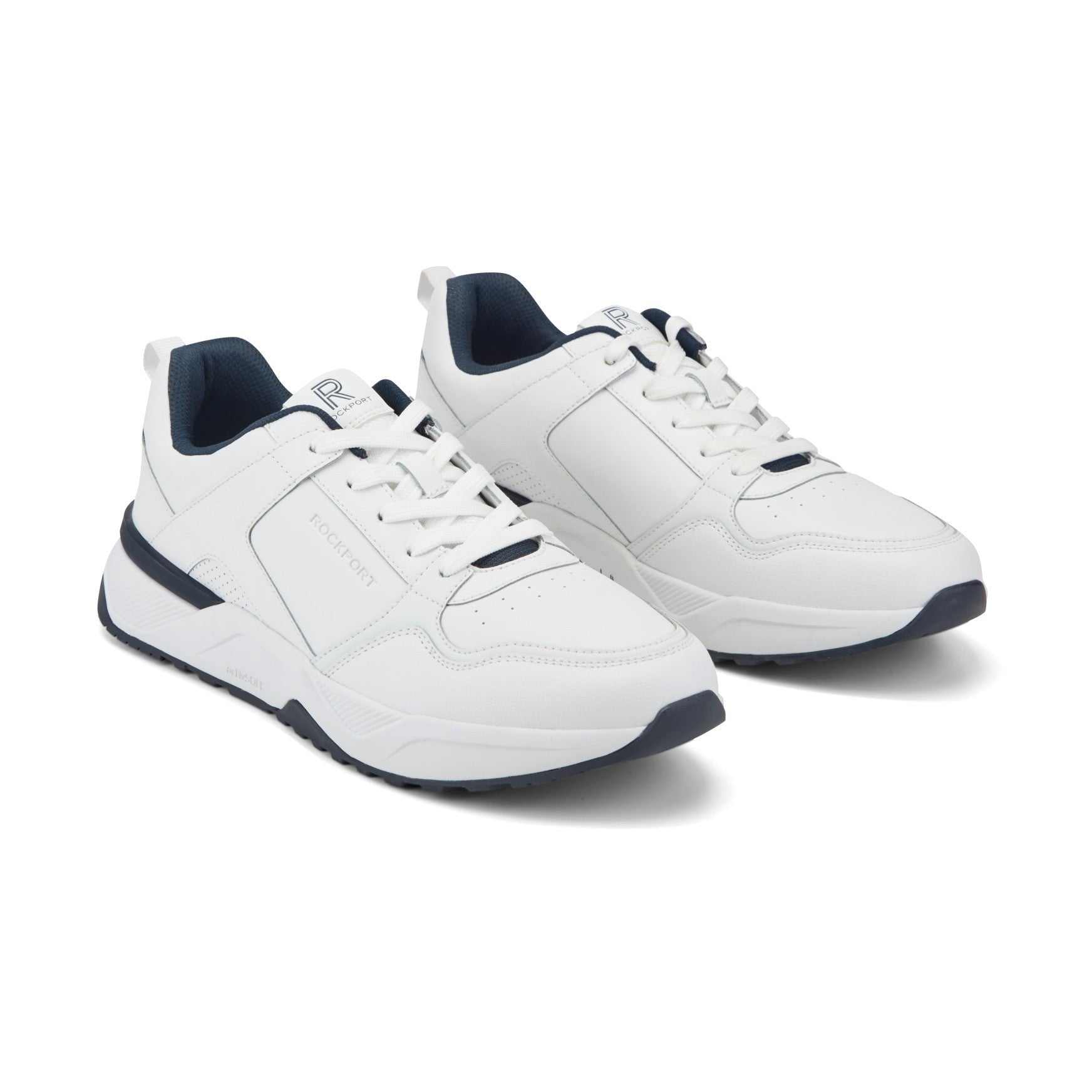 Rockport ProWalker Norris Cushioned Arch Support Men's Walking Shoe - White/blue - 2
