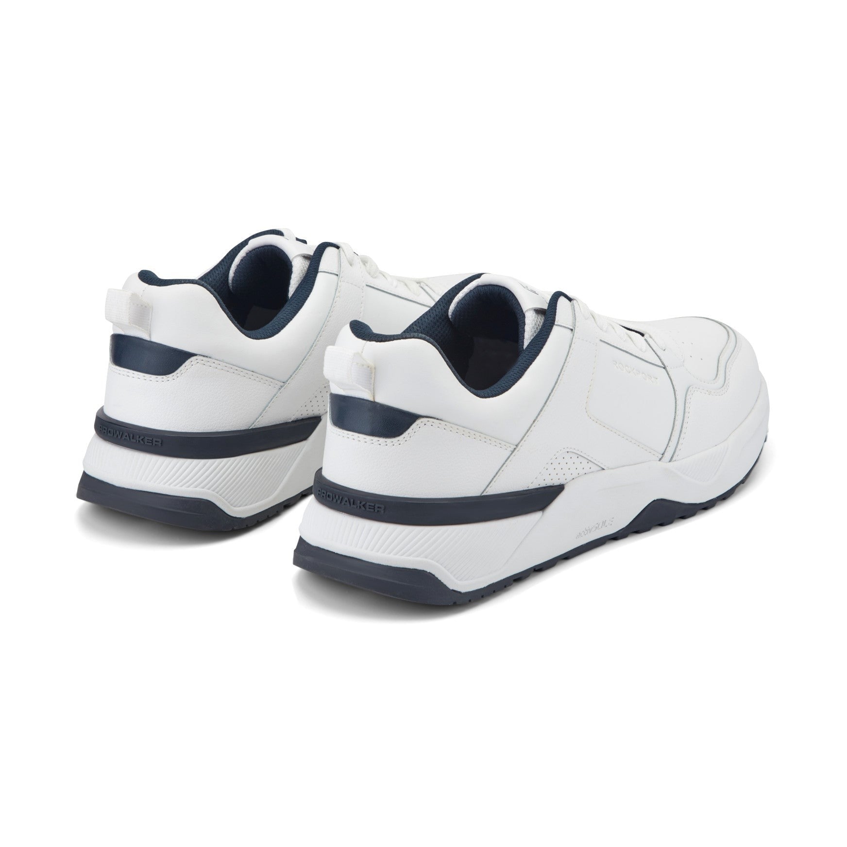 Rockport ProWalker Norris Cushioned Arch Support Men's Walking Shoe - White/blue - 3