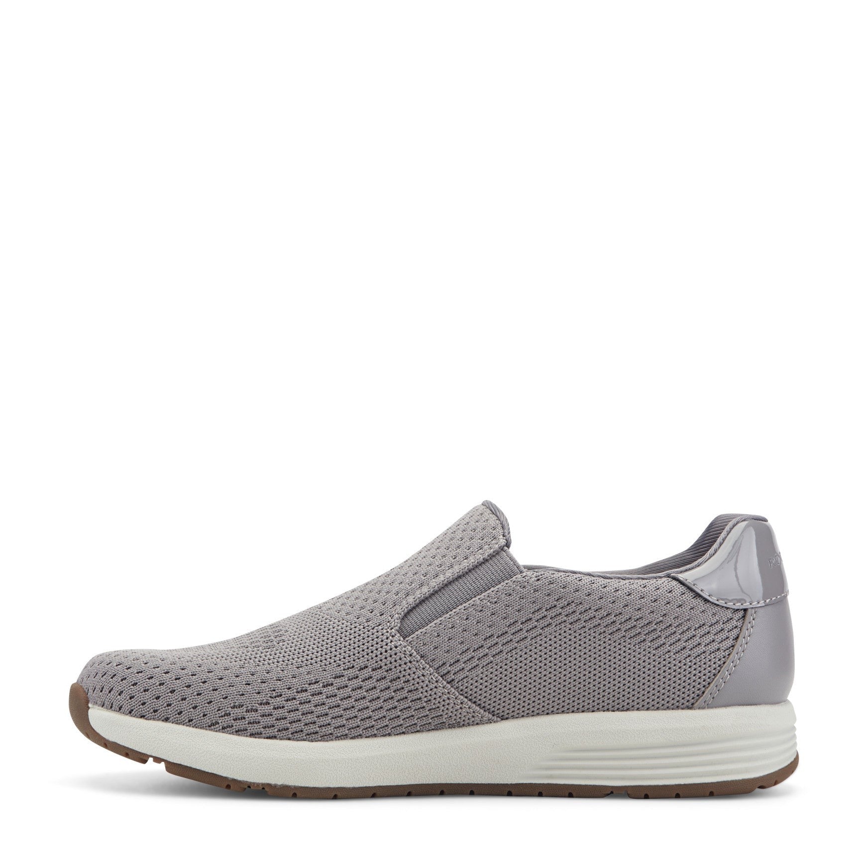 Rockport ProWalker Titan Cushioned Slip-On Women's Walking Shoe - Medium Gray - 4
