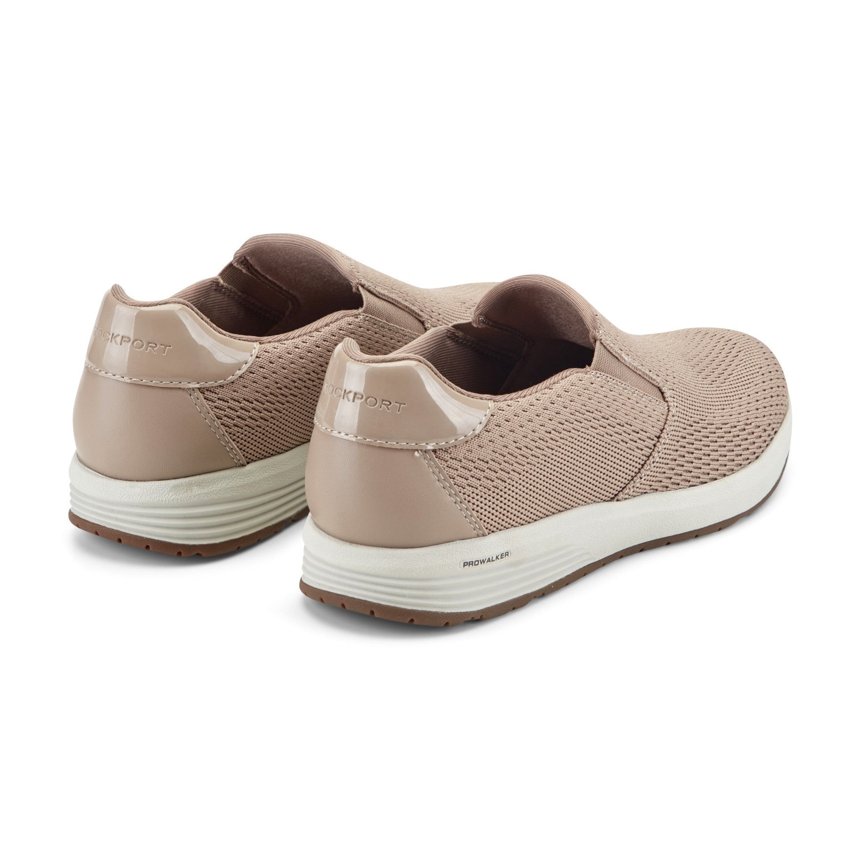 Rockport ProWalker Titan Cushioned Slip-On Women's Walking Shoe - Taupe - 3