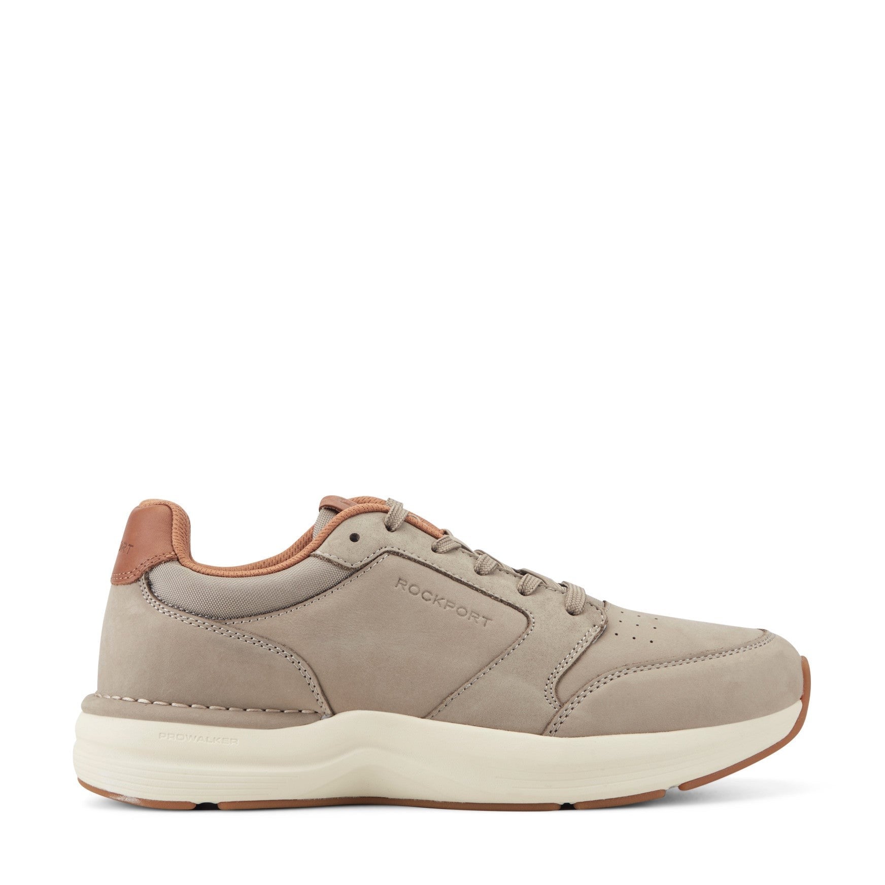 Rockport ProWalker Tour Cushioned Arch Support Men's Walking Shoe - Taupe - 1