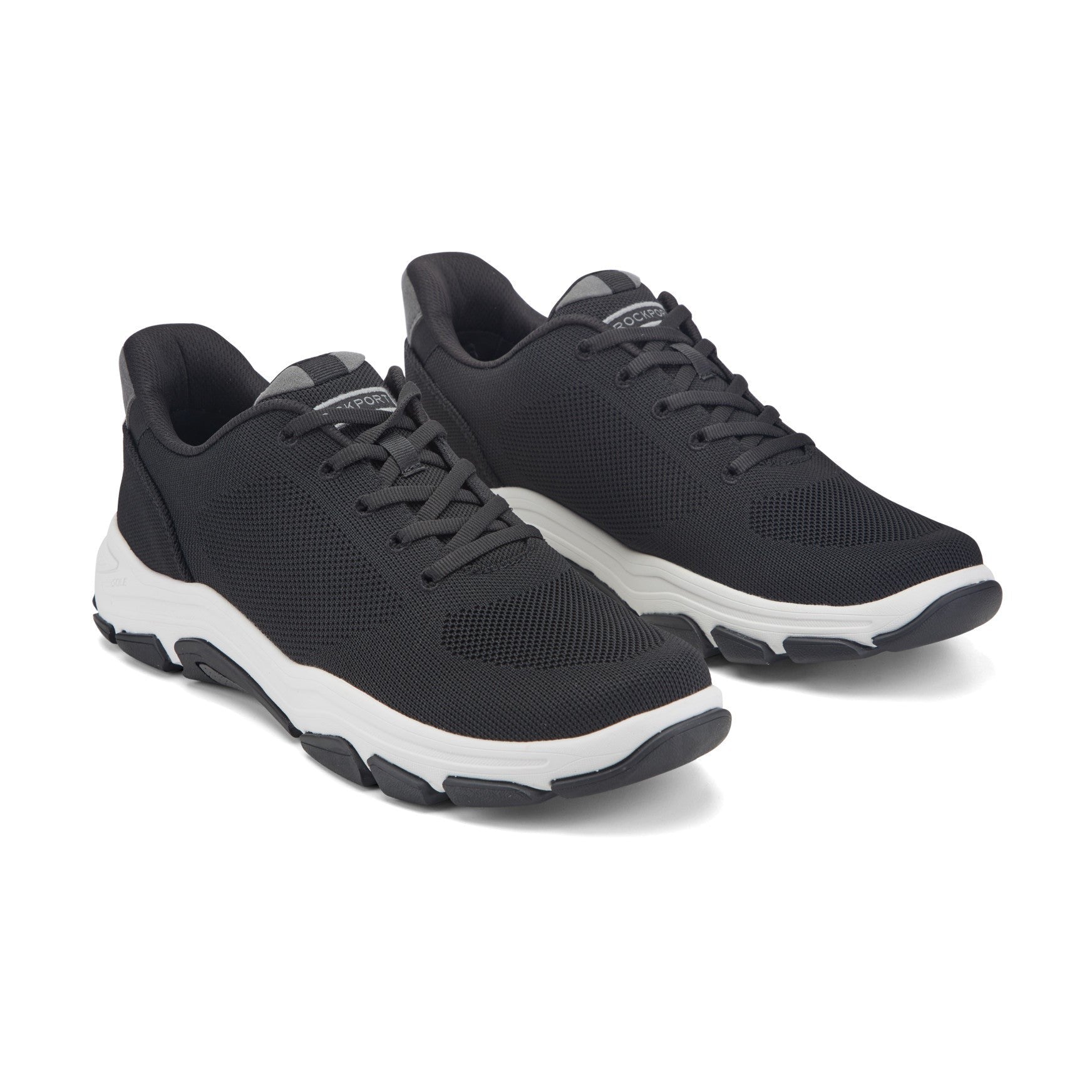 Rockport Rafferty Step Cushioned Arch-Support Men's Sneaker - Black - 2