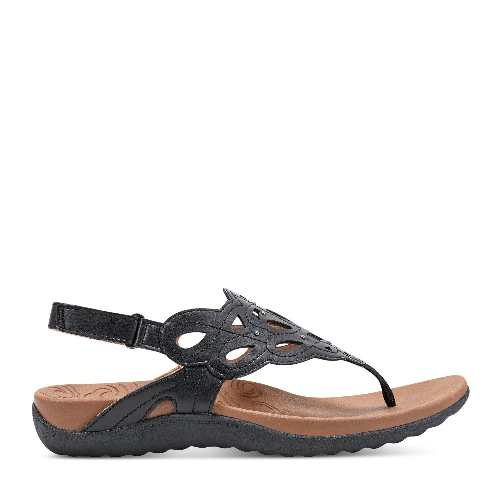 Rockport Ridge Slingback Cushioned Arch Support Women's Sandal - Black - 1