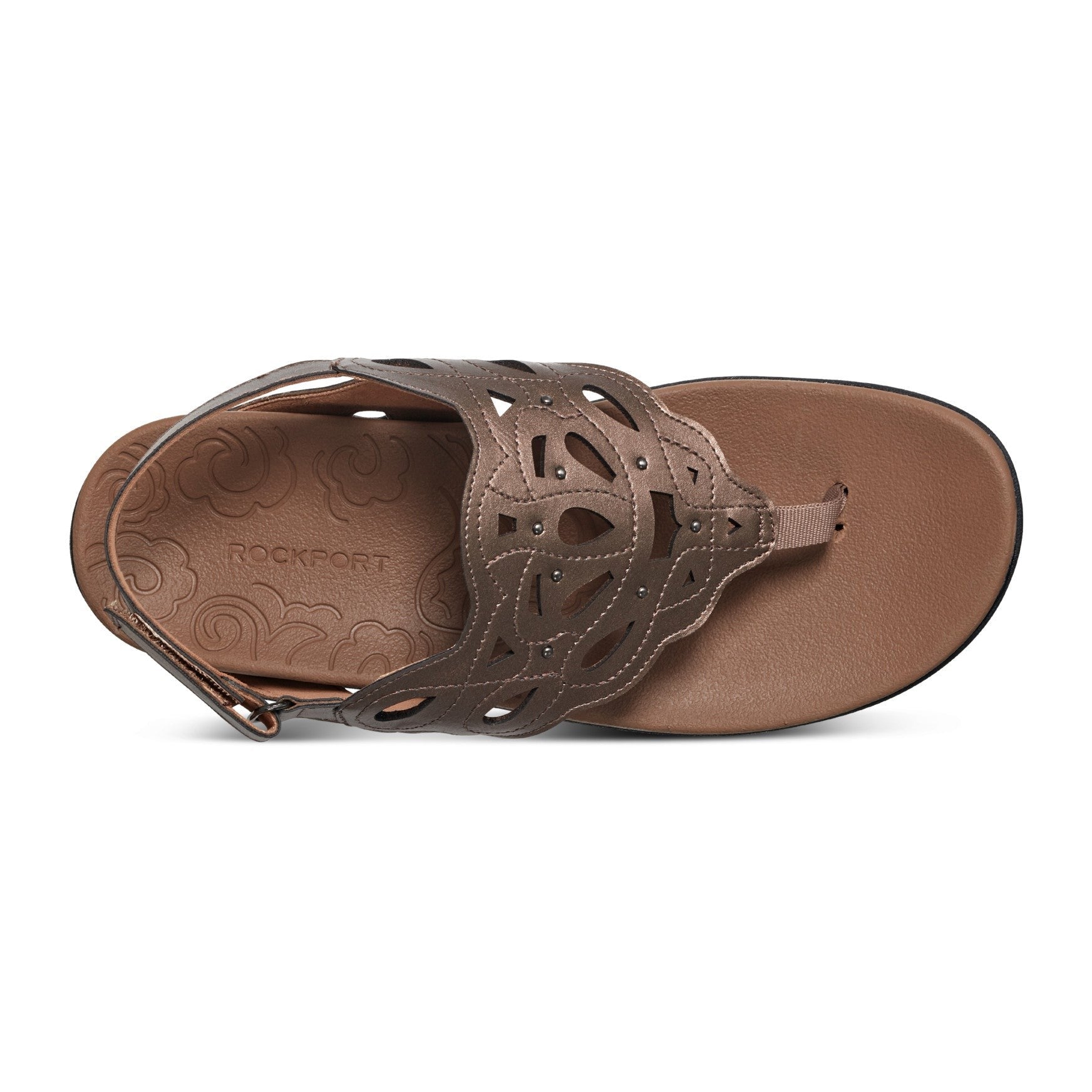 Rockport Ridge Slingback Cushioned Arch Support Women's Sandal - Bronze - 4