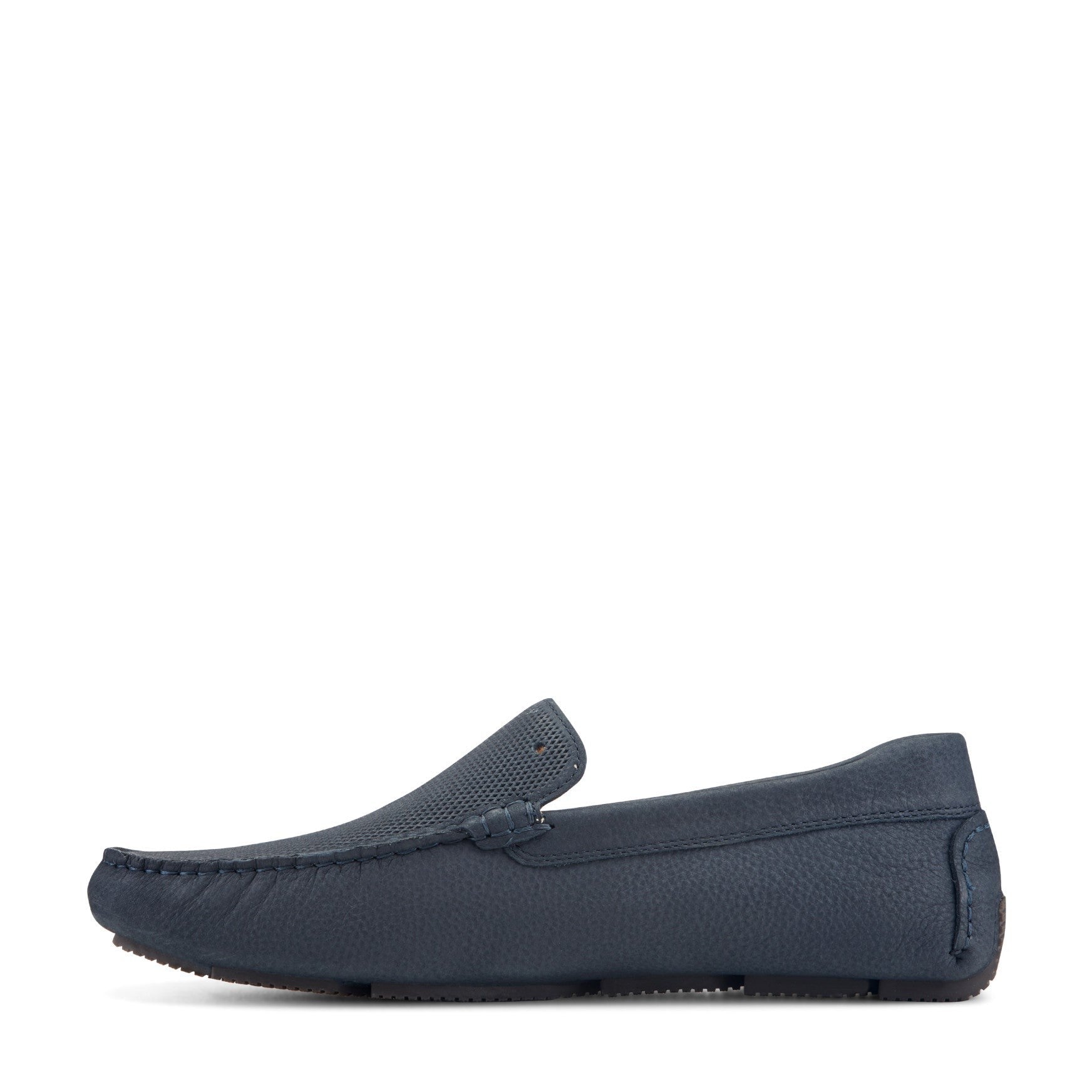 Rockport Rodger Cushioned Slip-On Men's Driver Loafer - Dark Blue Suede - 4