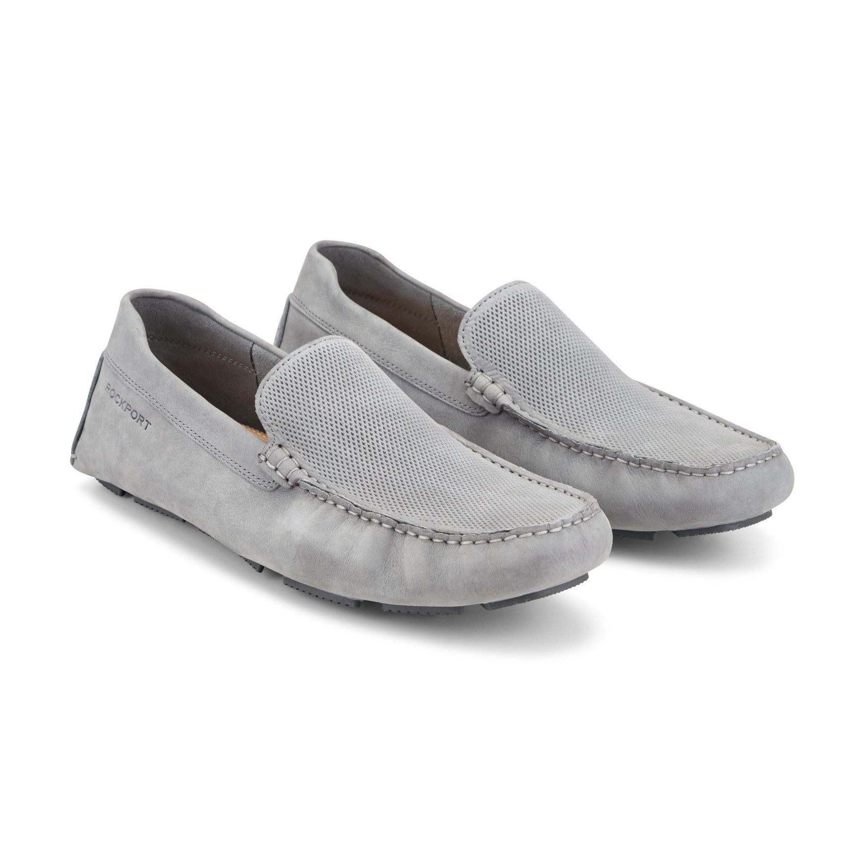 Light Gray Suede