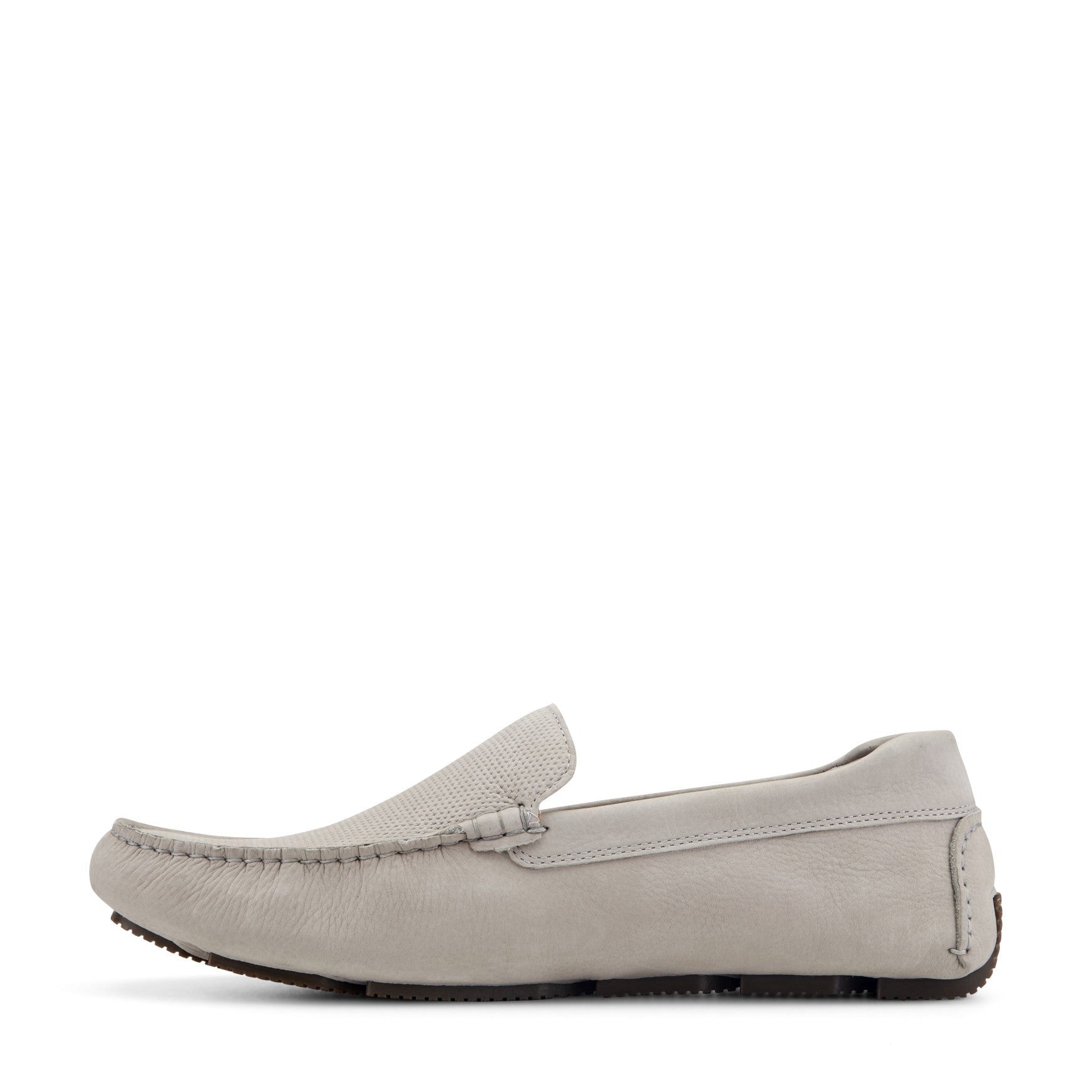 Rockport Rodger Cushioned Slip-On Men's Driver Loafer - Taupe Suede - 4