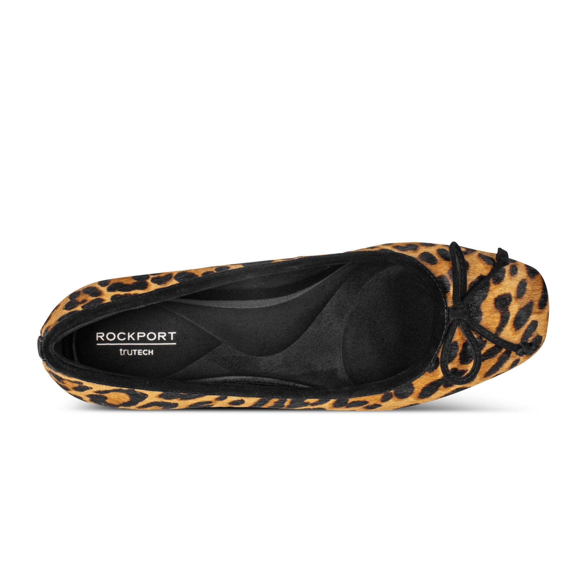 Rockport Sadie Cushioned Ballet Flat with Arch Support - Women's Flat - Leopard - 4