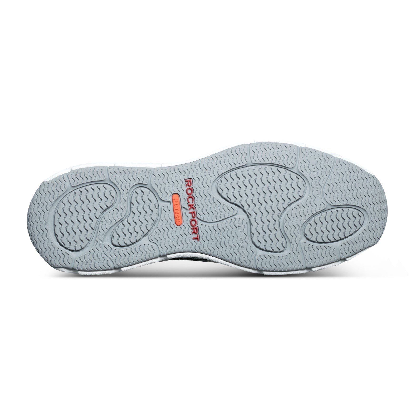 Rockport Seadon Cushioned Almond Toe Slip-On Men's Boat Shoe - Light Gray Nubuck - 5