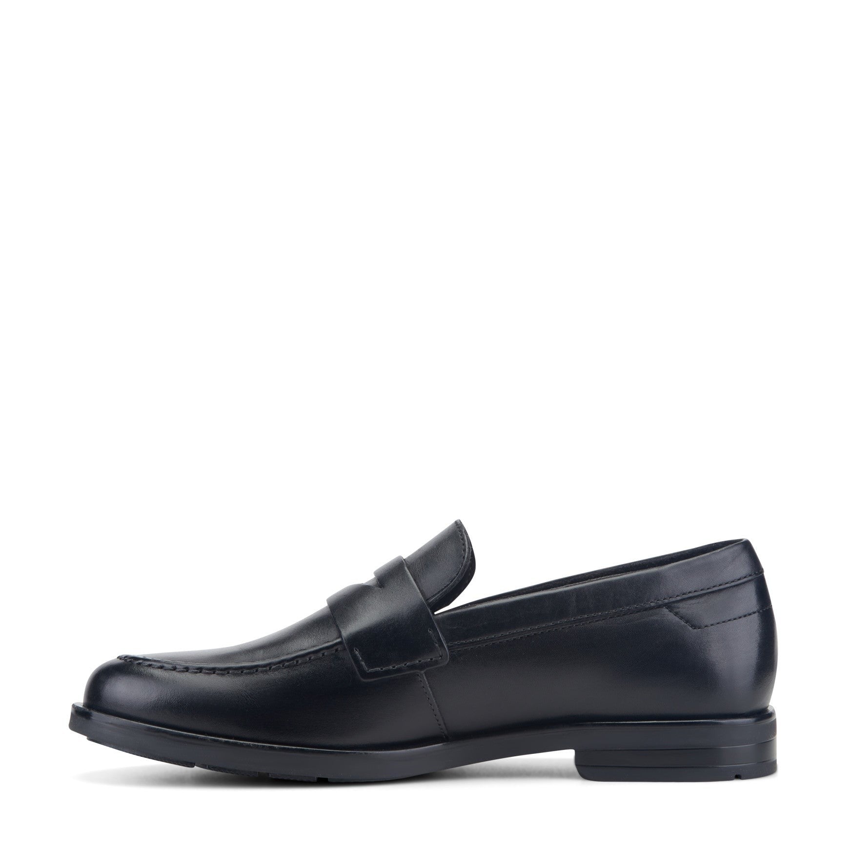 Rockport Sutton Penny Cushioned Arch Support Men's Dress Shoe - Black Leather - 4