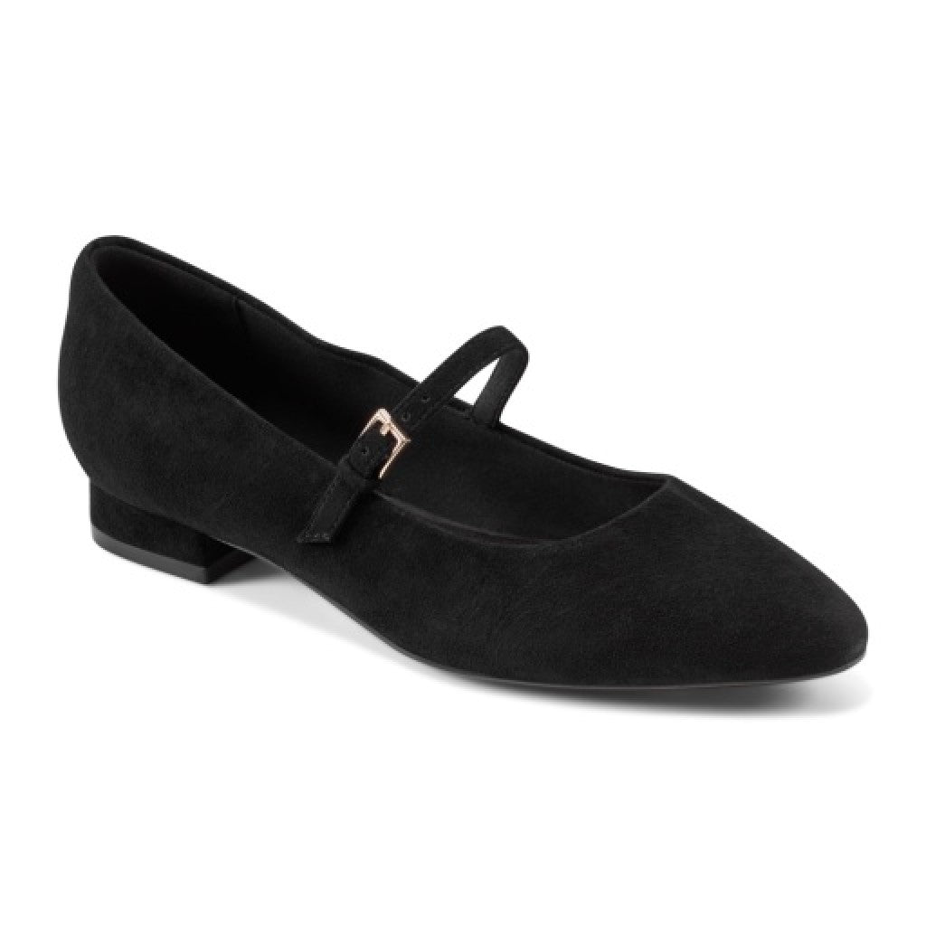 Rockport Taren Cushioned Arch-Support Pointy Toe Women's Mary Jane - Black - 1