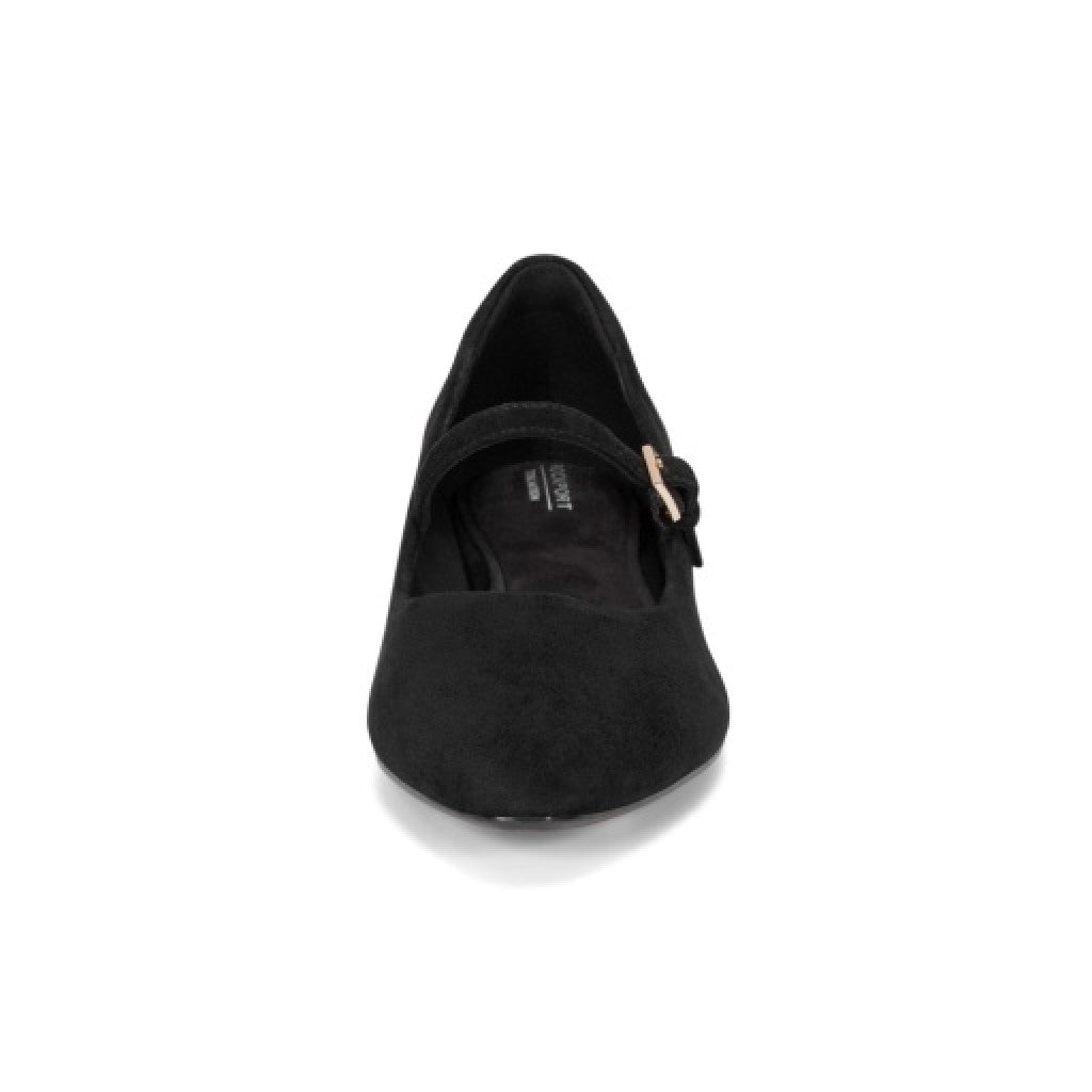 Rockport Taren Cushioned Arch-Support Pointy Toe Women's Mary Jane - Black - 3