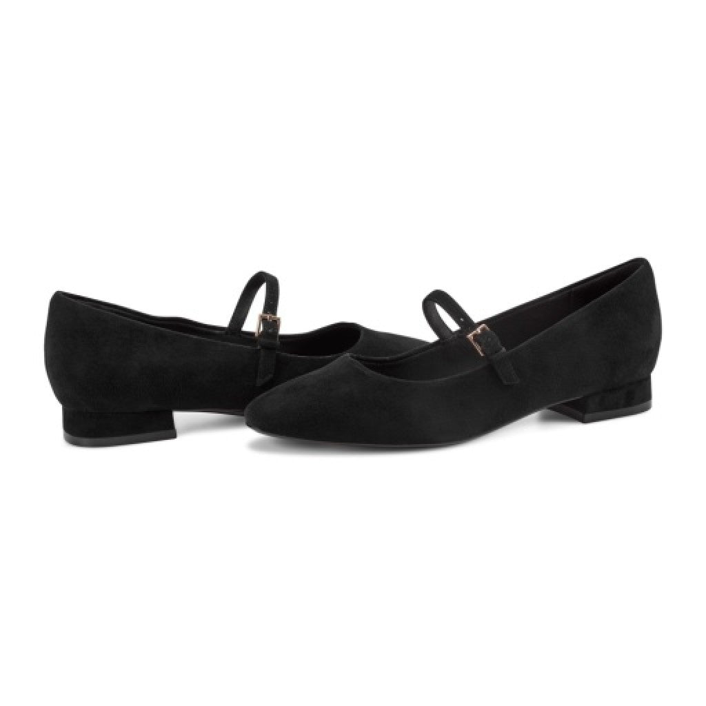 Rockport Taren Cushioned Arch-Support Pointy Toe Women's Mary Jane - Black - 7