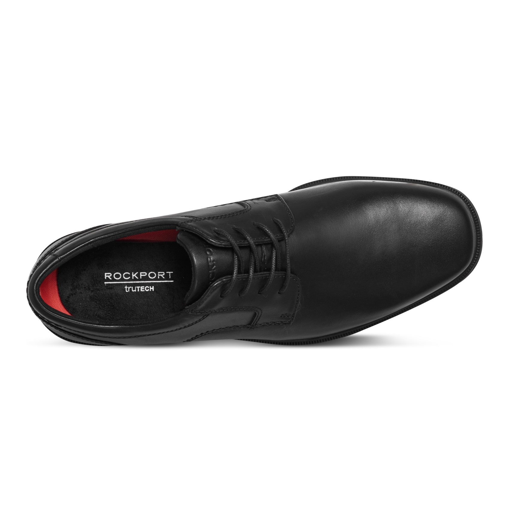 Rockport Taylor Men's Cushioned Waterproof Dress Oxford - Black - 4