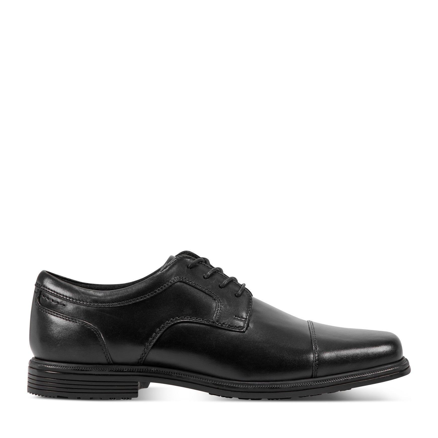 Rockport Taylor Waterproof Cap Toe Oxford - Cushioned Arch Support Men's Dress Shoe - Black - 1