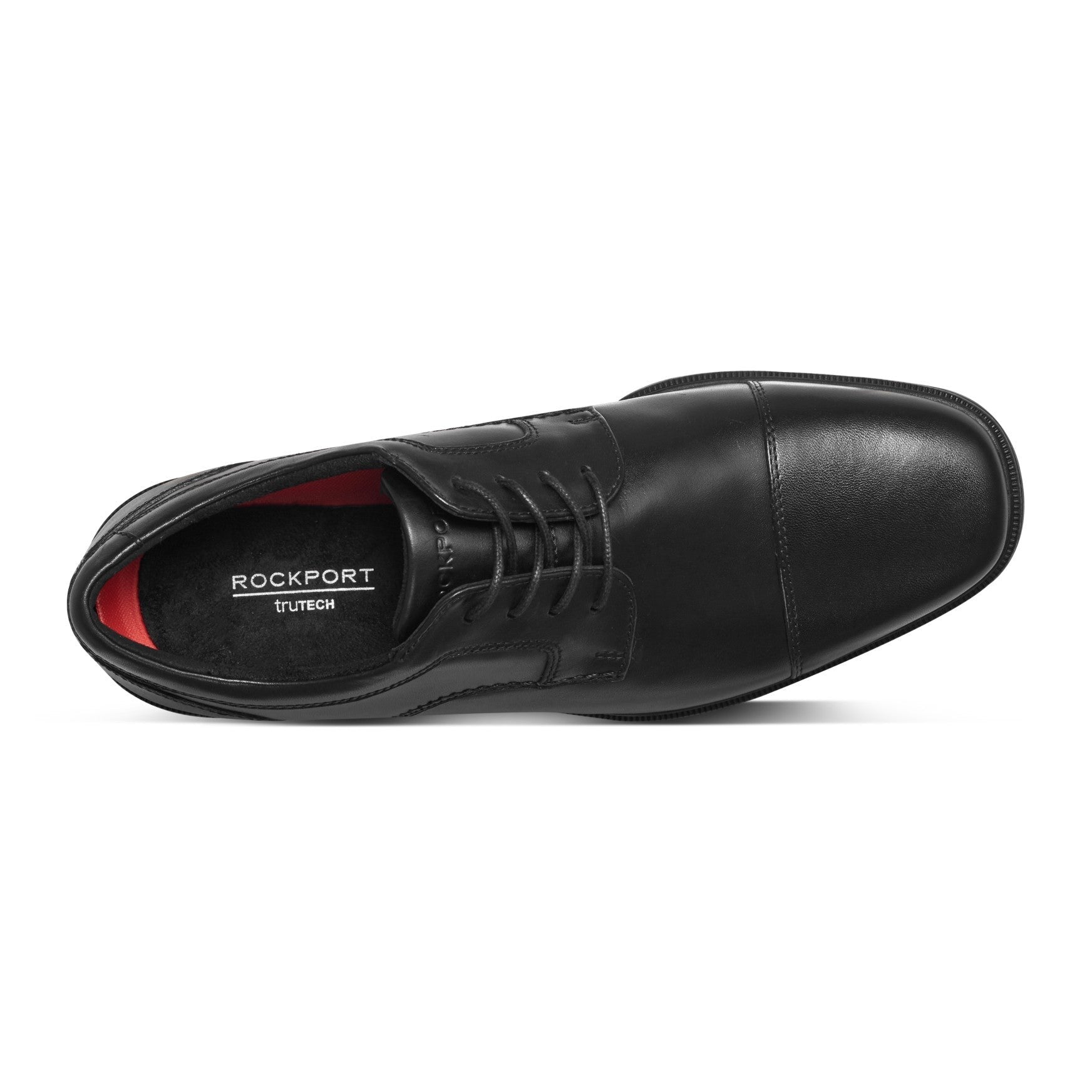 Rockport Taylor Waterproof Cap Toe Oxford - Cushioned Arch Support Men's Dress Shoe - Black - 4
