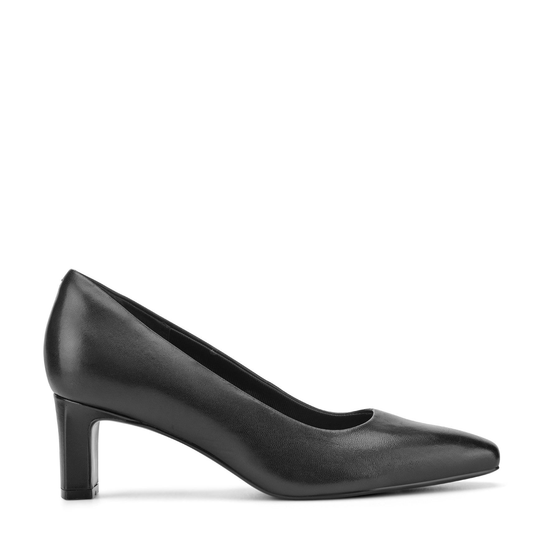 Rockport Total Motion Merida Classic Cushioned Arch Support Women's Dress Pump - Black Leather - 1