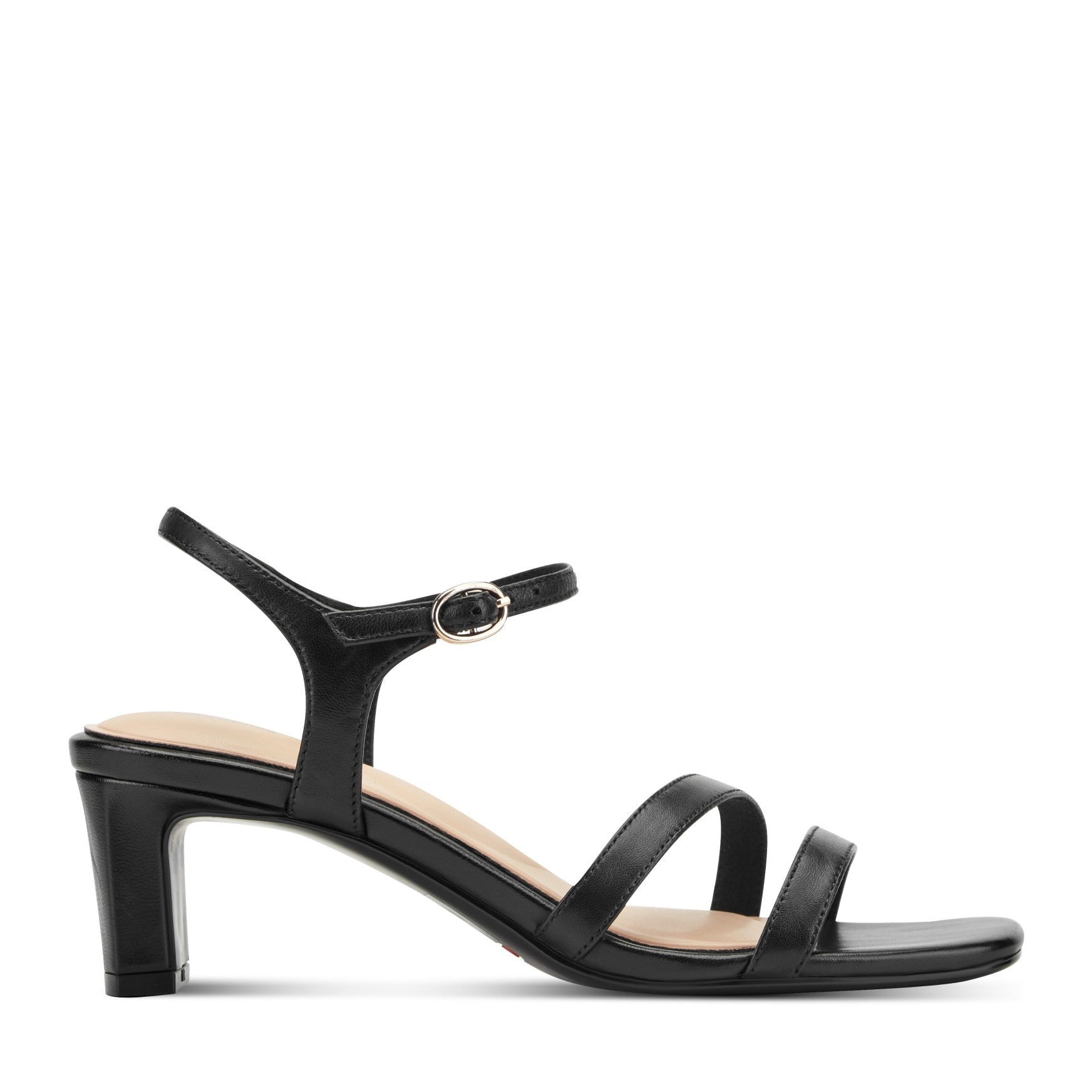Rockport Total Motion Teddy Cushioned Arch-Support Women's Dress Sandal - Black - 1