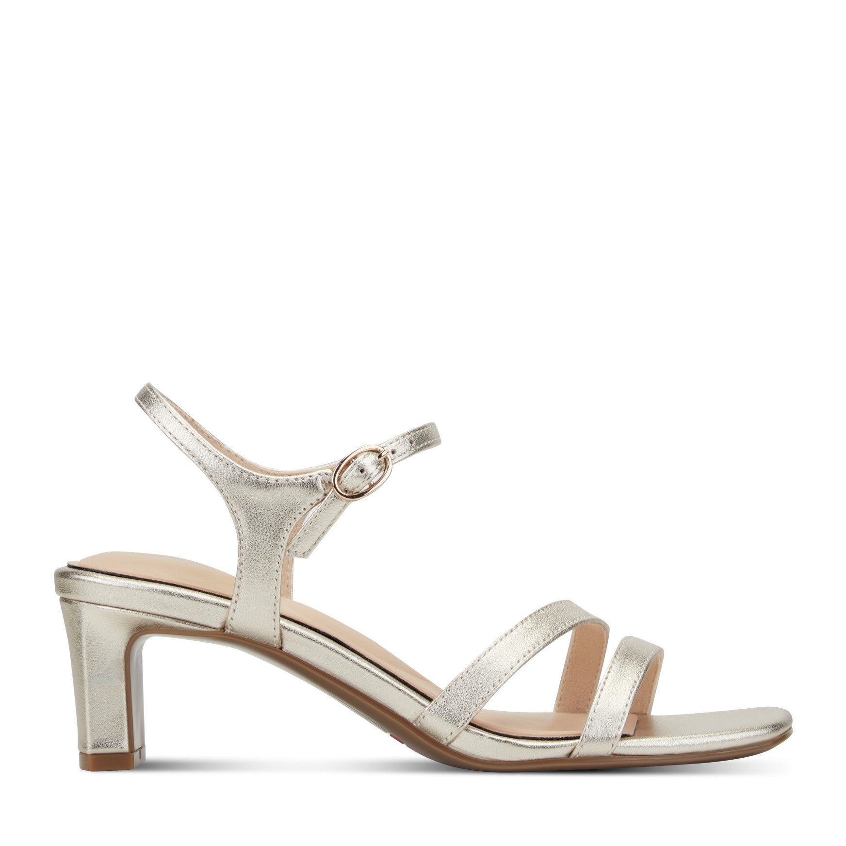 Rockport Total Motion Teddy Cushioned Arch-Support Women's Dress Sandal - Gold - 1