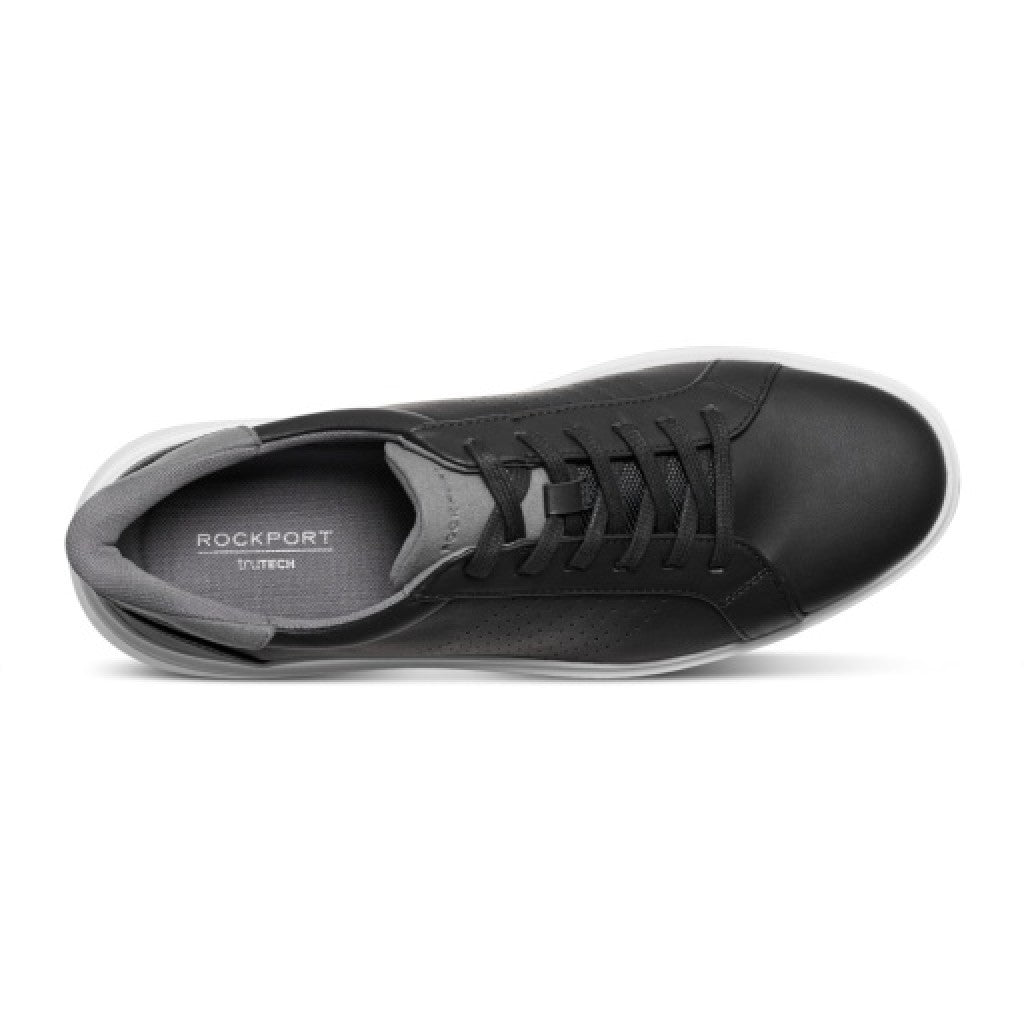 Rockport Tristen Step-Activated Cushioned Arch Support Men's Shoe - Black - 5