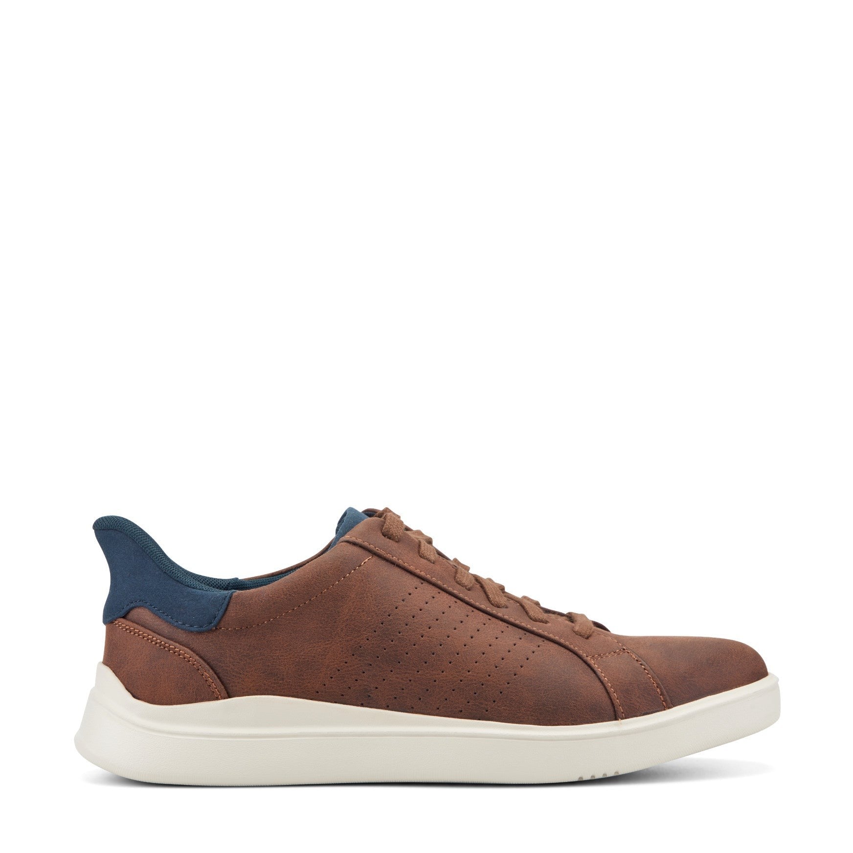 Rockport Tristen Step-Activated Cushioned Arch Support Men's Shoe - Medium Brown Leather - 1