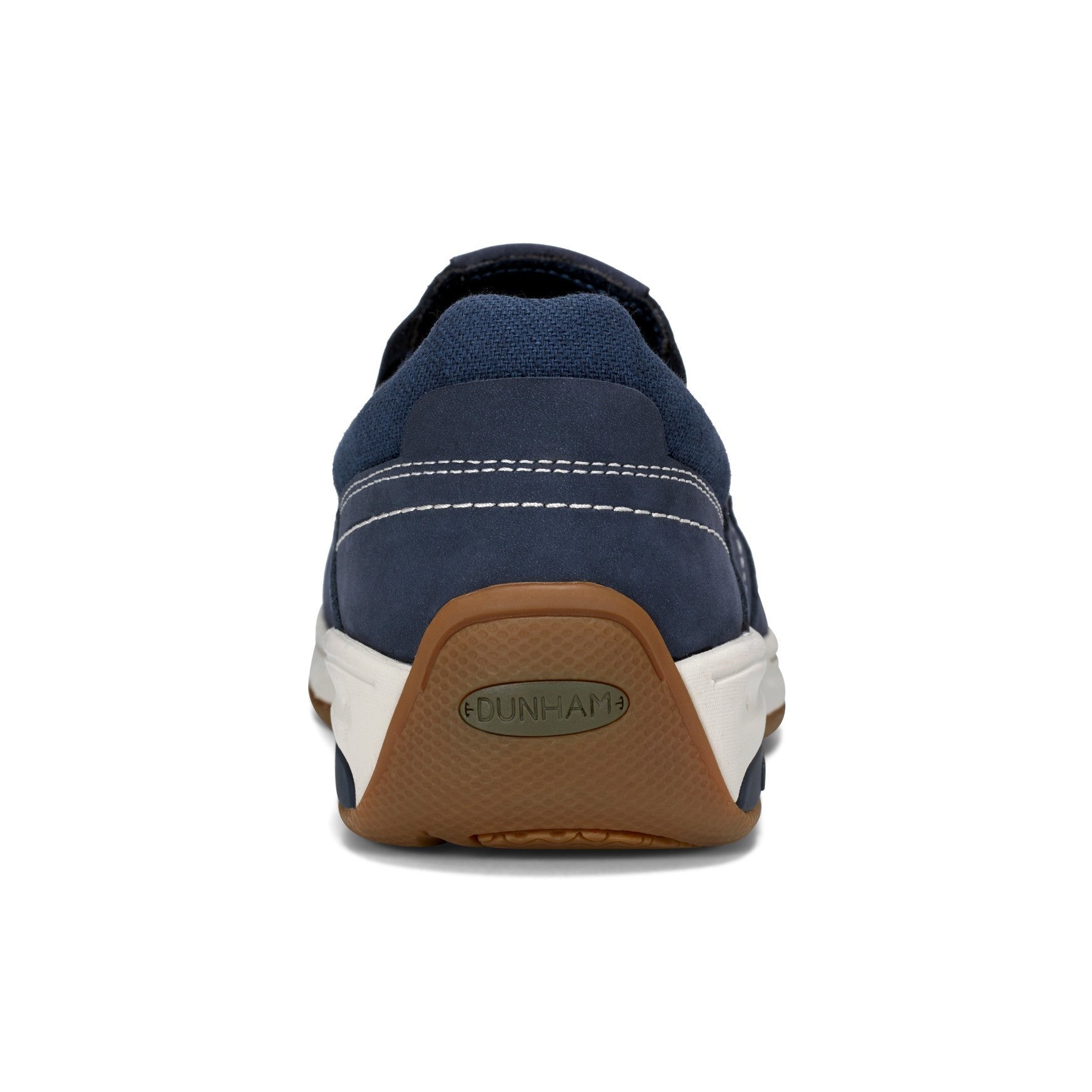 Rockport Waves Cushioned Orthotic-Friendly Men's Casual Slip-On Shoe - Dark Blue Nubuck - 3