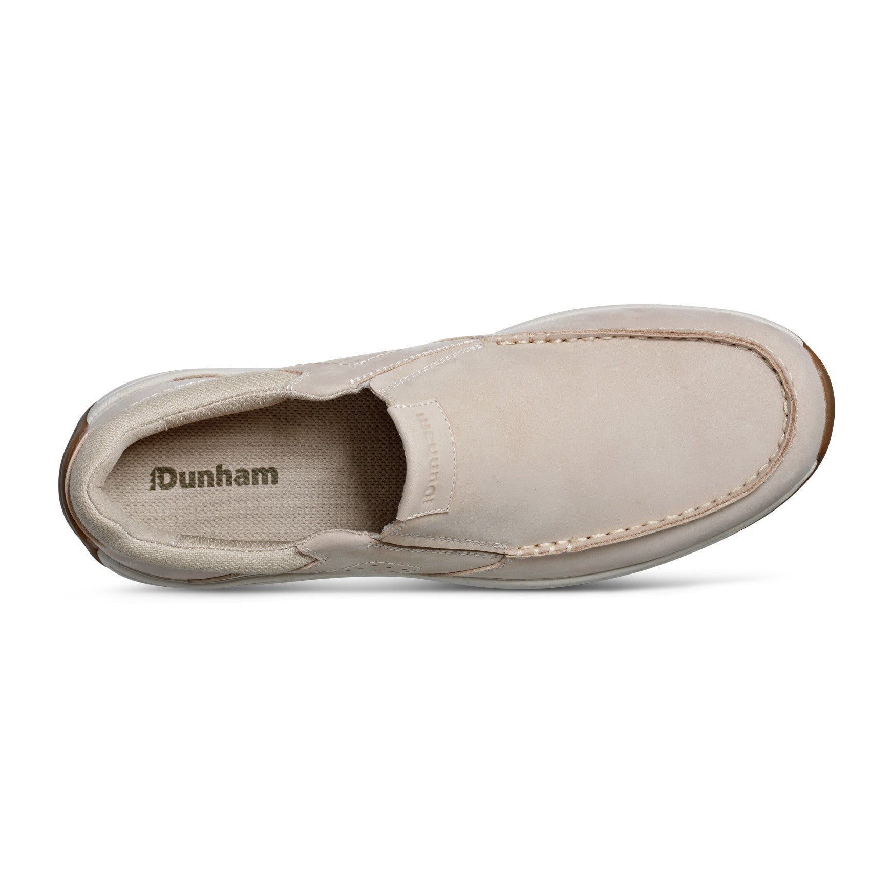 Rockport Waves Cushioned Orthotic-Friendly Men's Casual Slip-On Shoe - Medium Gray Nubuck - 4