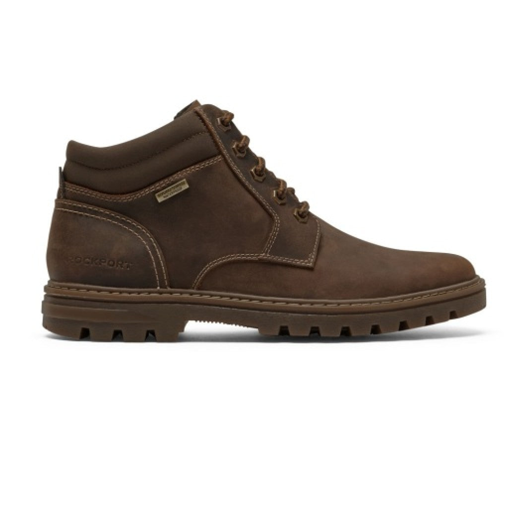 Rockport Weather or Not Waterproof Cushioned Arch Support Men's Waterproof Boot - New Tan Lea/sde - 2