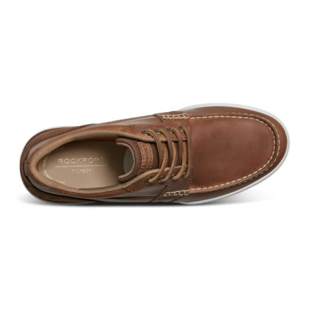 Rockport Wentworth Men's Cushioned Arch Support Casual Shoe - Medium Natural - 4