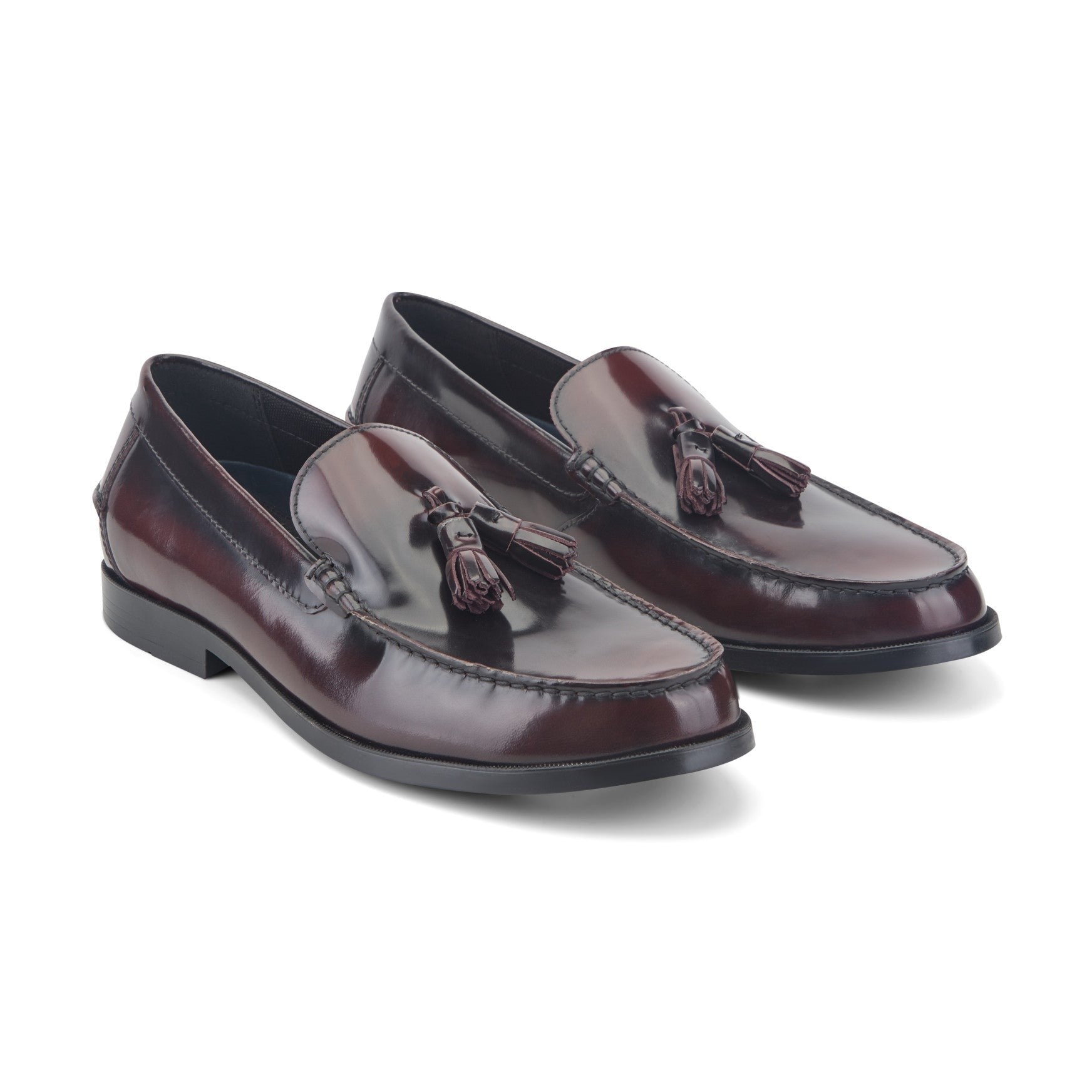 Dark Red Leather