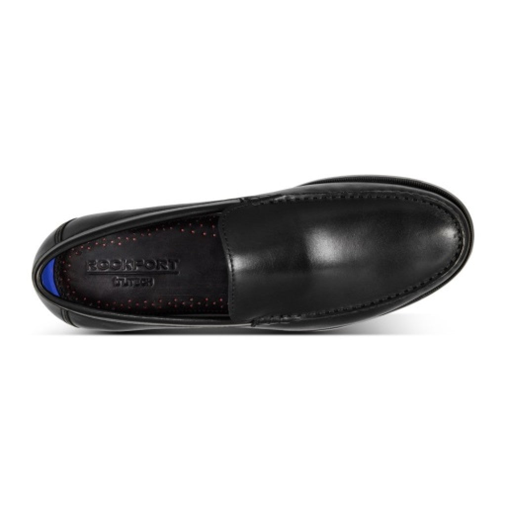 Rockport Whitley Cushioned Slip-On Men's Loafer - Black - 5