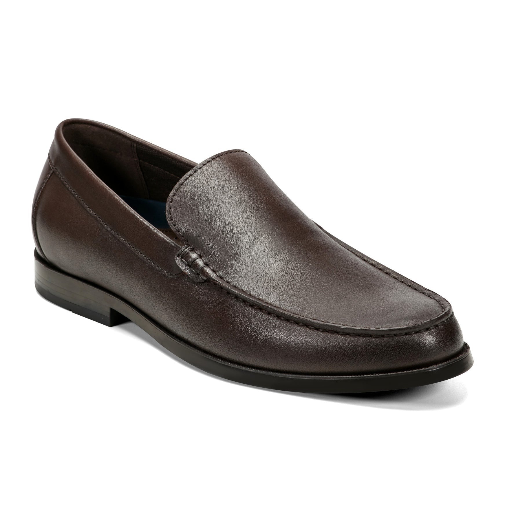 Rockport Whitley Cushioned Slip-On Men's Loafer - Dark Brown Leather - 2