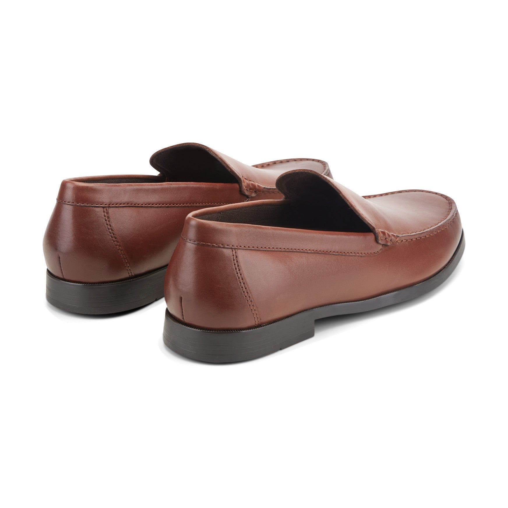 Rockport Whitley Cushioned Slip-On Men's Loafer - Dark Natural - 3
