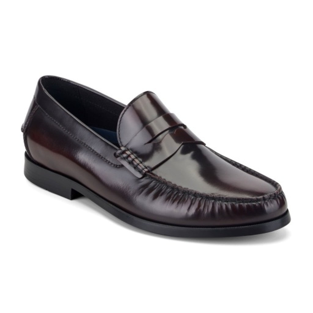 Rockport Willcox Classic Penny Men's Cushioned Loafer - Dark Red - 1