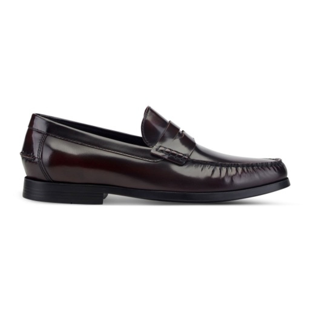 Rockport Willcox Classic Penny Men's Cushioned Loafer - Dark Red - 2