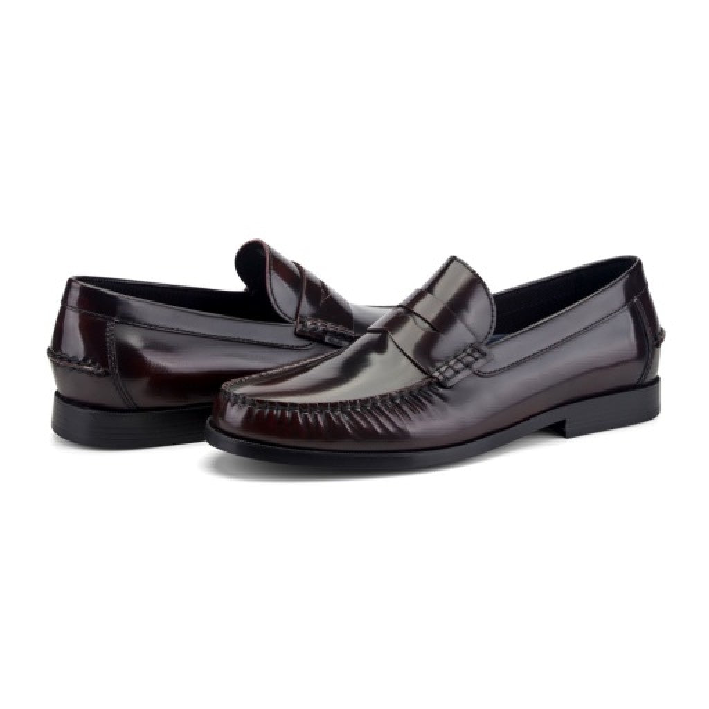 Rockport Willcox Classic Penny Men's Cushioned Loafer - Dark Red - 7
