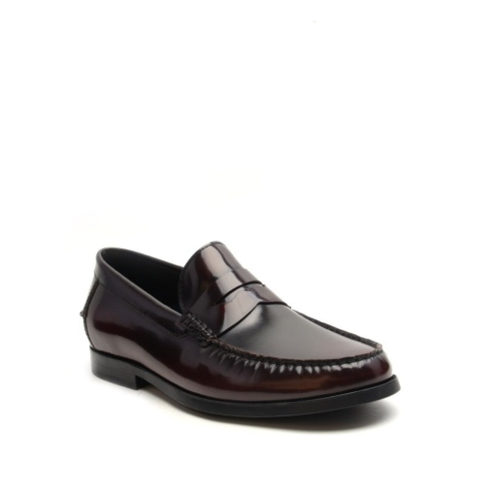 Rockport Willcox Classic Penny Men's Cushioned Loafer - Dark Red - 8
