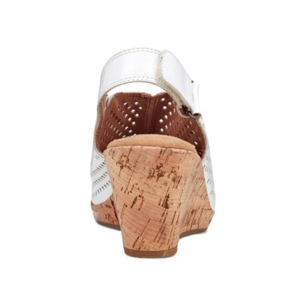 Rockport Women's Briah Perforated Slingback Sandal - White - 4