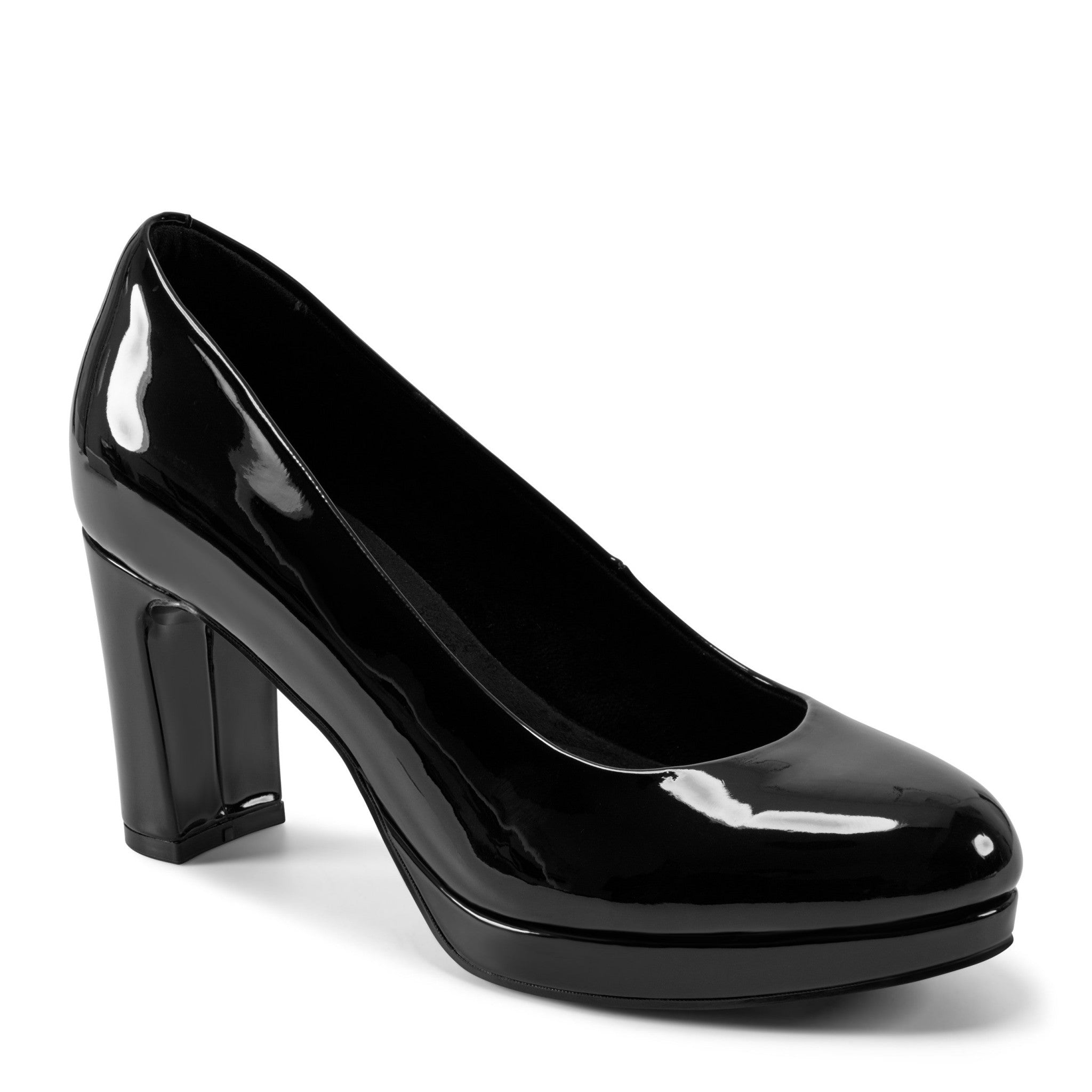 Rockport Women's Carmen Total Motion Platform Pumps - Black Patent - 2