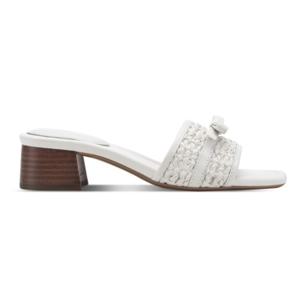 Rockport Women's Clarice Slip-On Sandals - White - 2